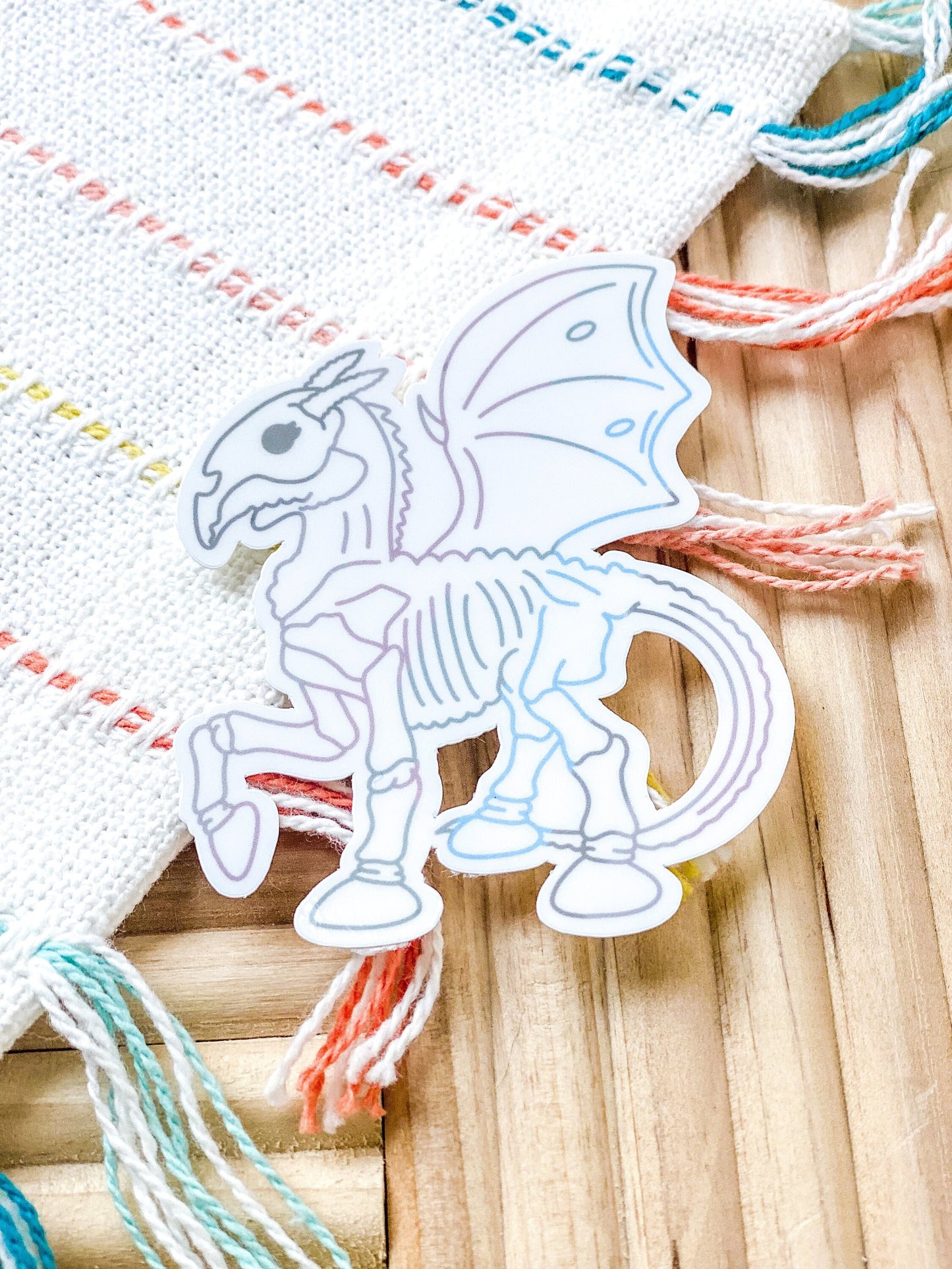 Wizardry Bony Pony Vinyl Sticker