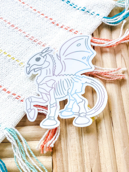 Wizardry Bony Pony Vinyl Sticker