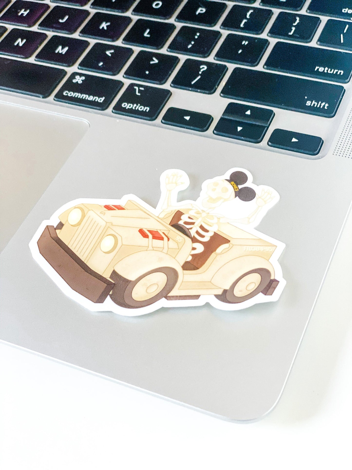 Indiana Jones Ride Vinyl Sticker