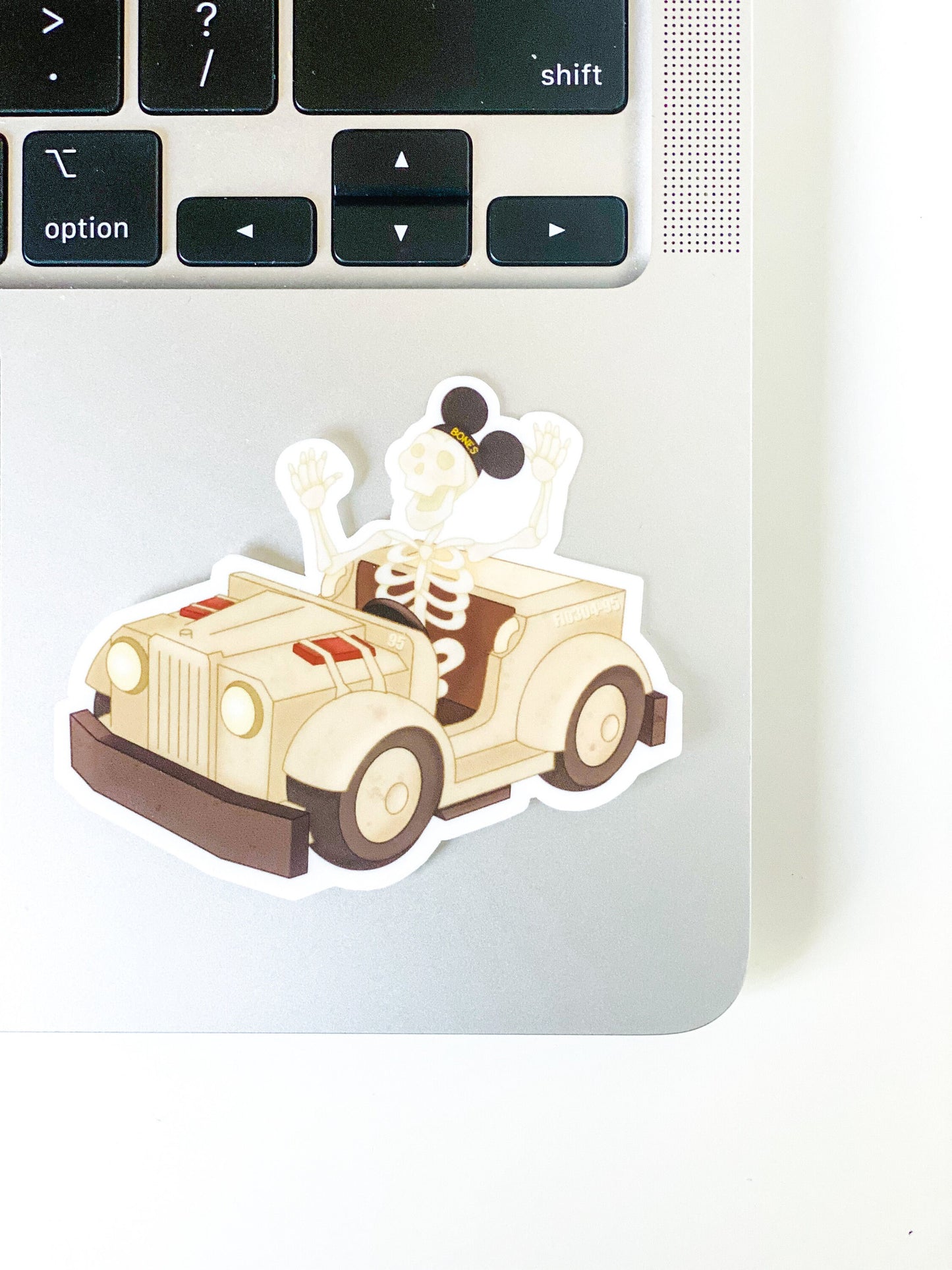 Indiana Jones Ride Vinyl Sticker