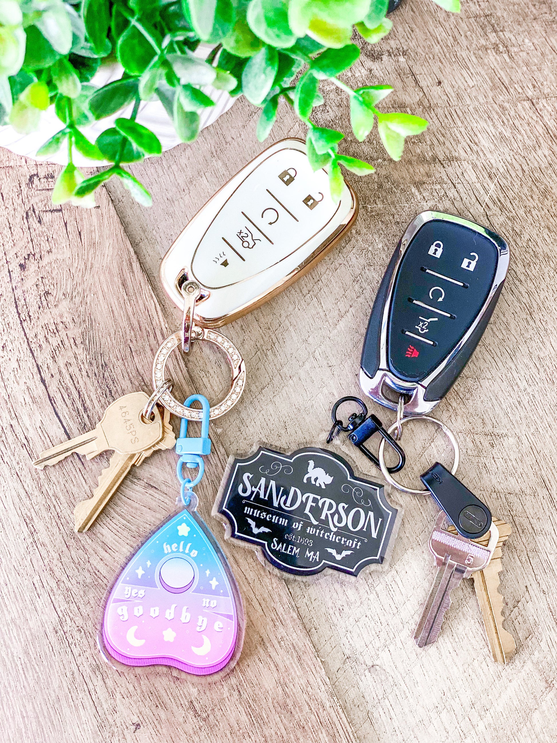 Sanderson Sisters Sign Keychain