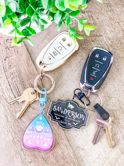 Sanderson Sisters Sign Keychain
