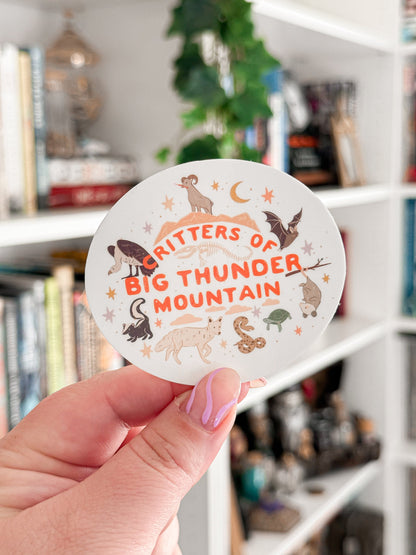 BTMRR Critters Vinyl Sticker