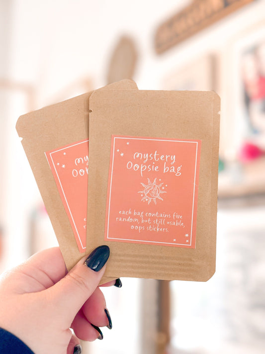 Mystery "Oops" Sticker 5-Pack