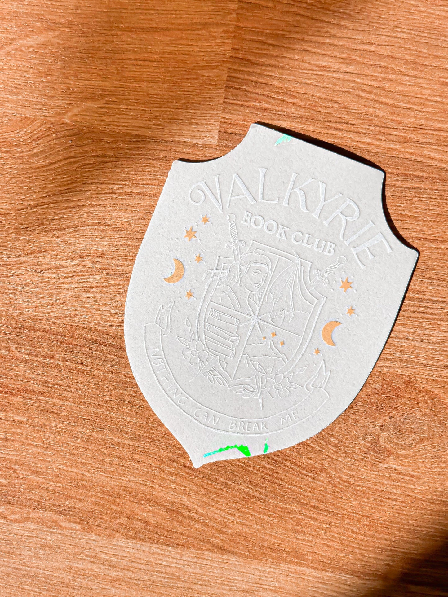 Valkyrie Book Club Suncatcher Sticker
