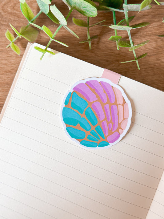 Pan Dulce Concha Magnetic Bookmark