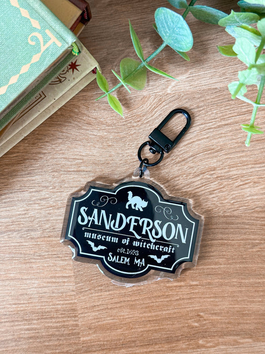Sanderson Sisters Sign Keychain