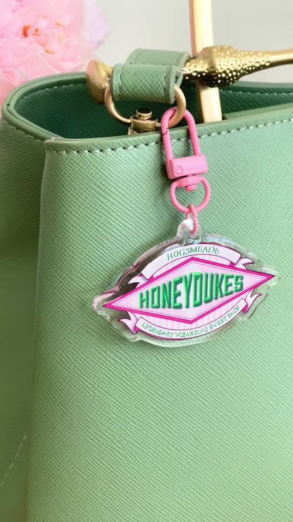 Wizardry Sweet Shop Sign Keychain